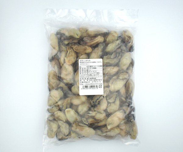 業務用 広島産スチームかきIQF 1kg