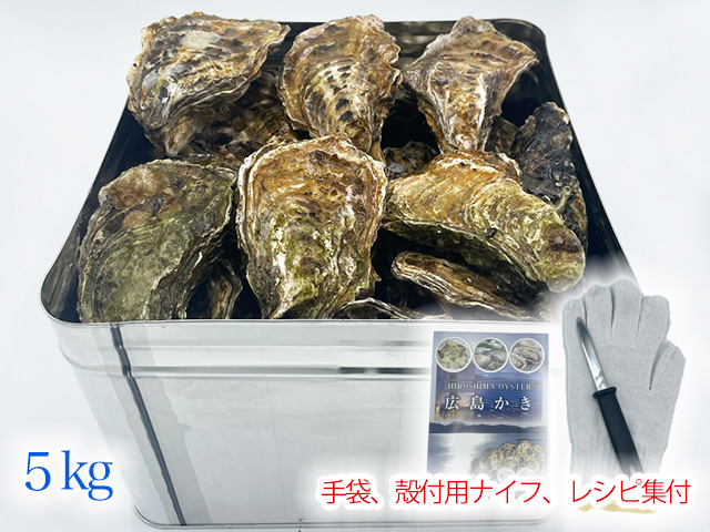 広島かきのかんかん焼きセット5kg